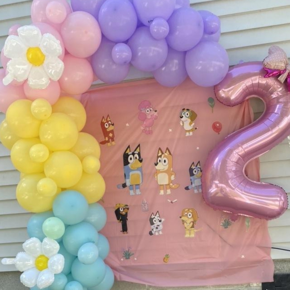 73 Piece Large Balloon Arch Garland Pastels - Spritz™™ - Picture 6 of 6